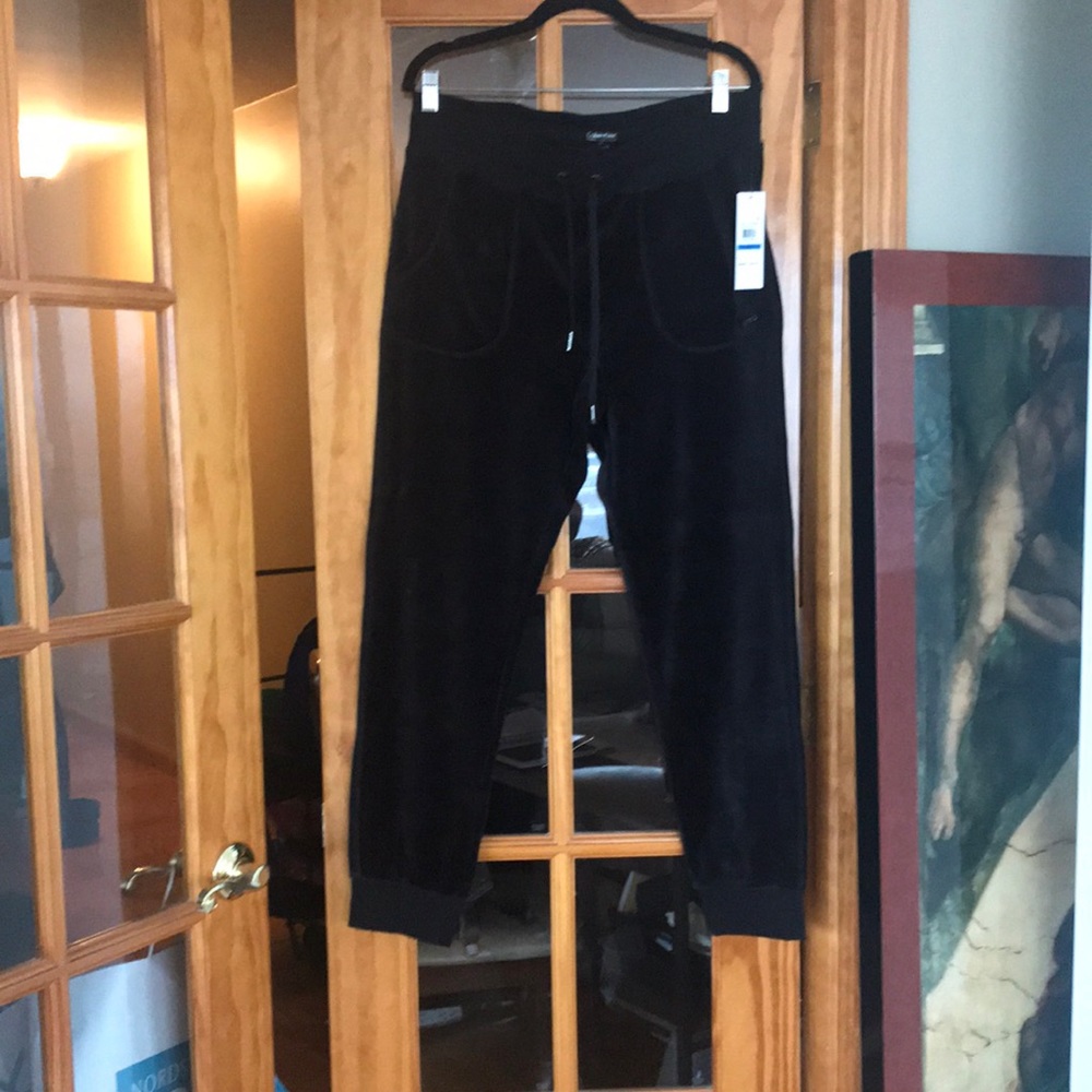 Velour Calvin Klein joggers